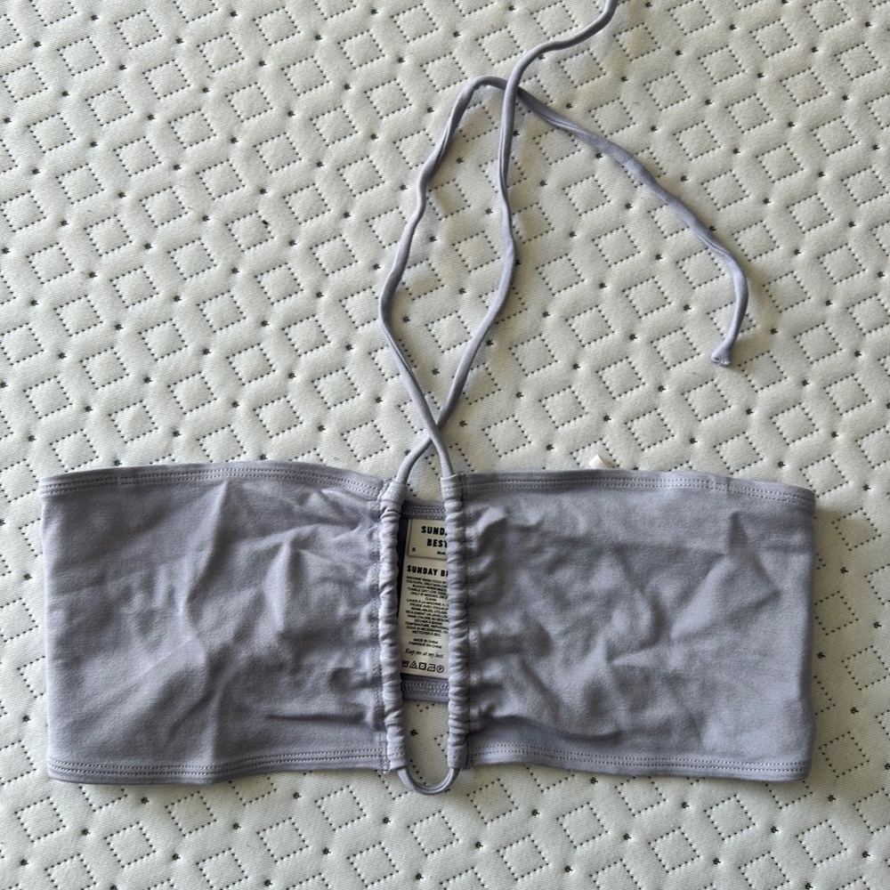 Sunday Best Lilac Tube Top